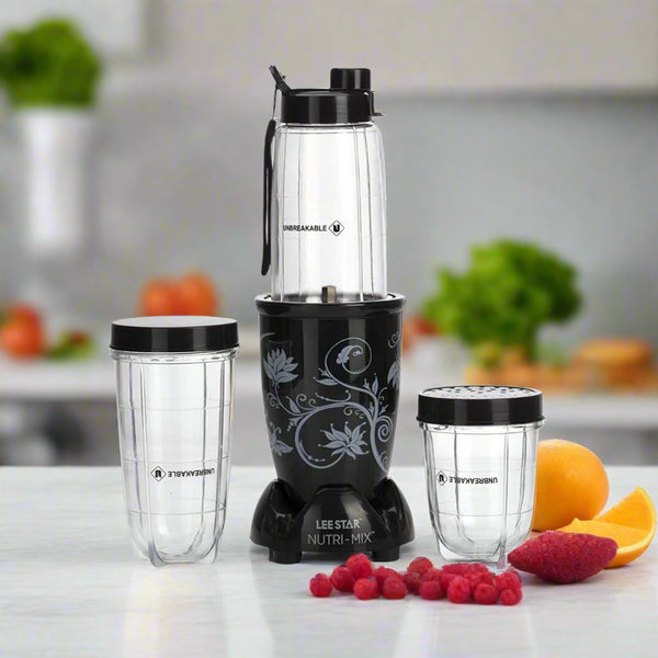 Nutri-Mix 400 Watts with Blend & Serve Cup and 2 Jars LE-821