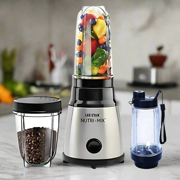 Nutri-Mix with Blend & Serve Cup and 2 Jars, LE-809 Plus