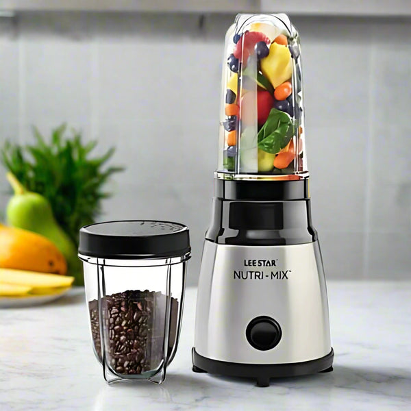 Nutri-Mix 400 Watts with Extra Free Unbreakable Long jar and 2 Jars, LE-809
